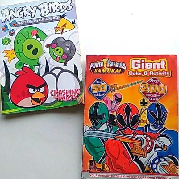 Power Rangers Toys Power Rangers Color Activity Book And Angry